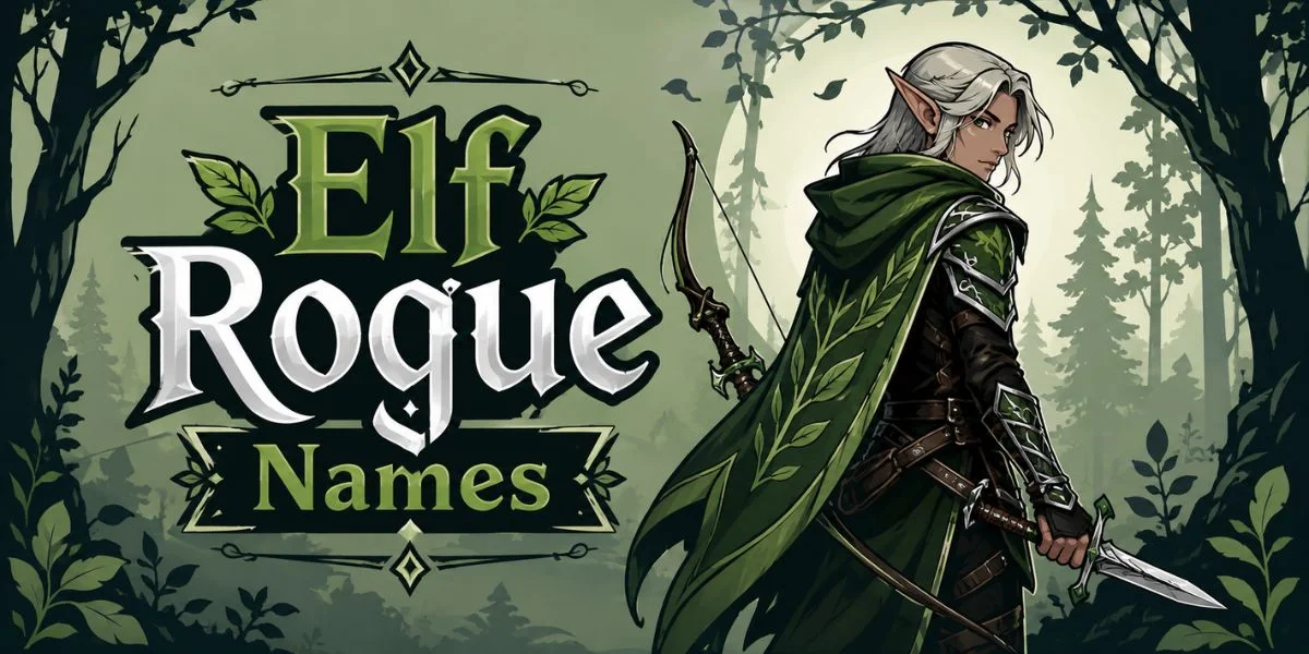 Elf Rogue Names