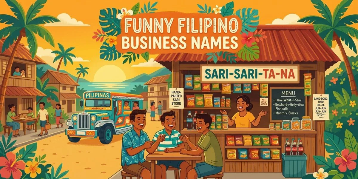 Funny Filipino Business Names