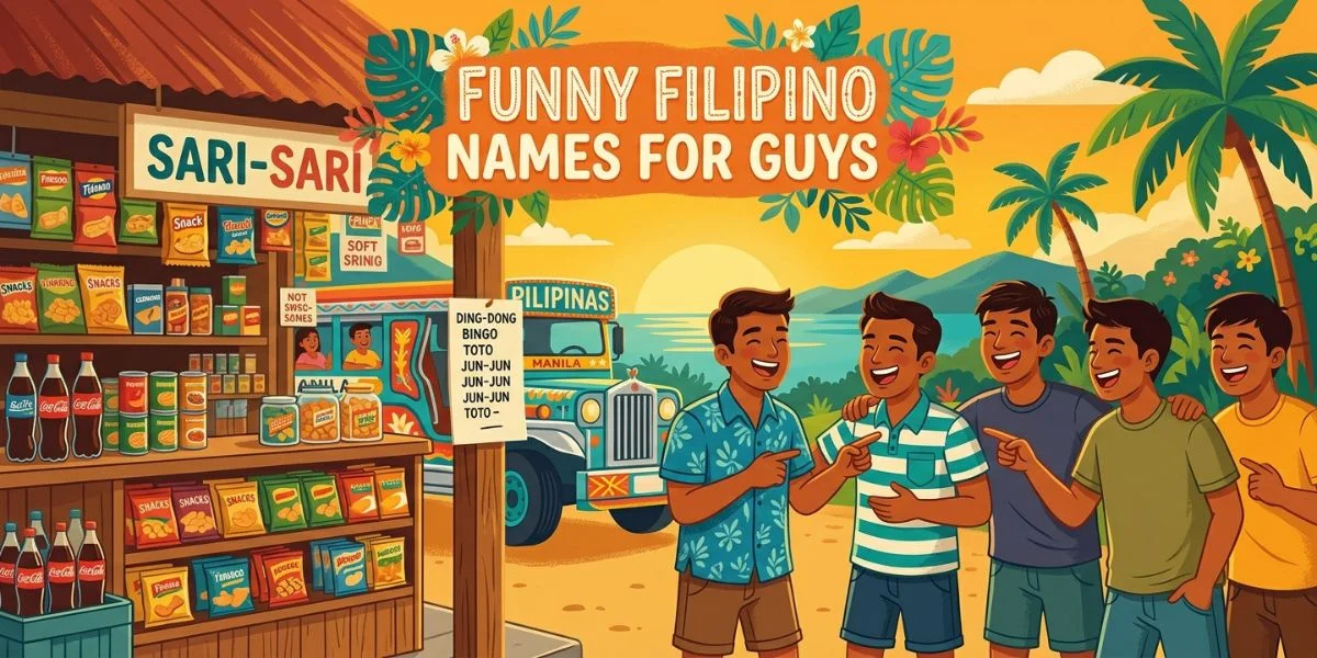 Funny Filipino Names for Guys