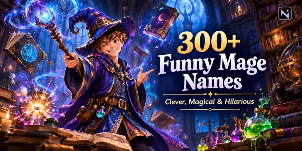 300+ Funny Mage Names