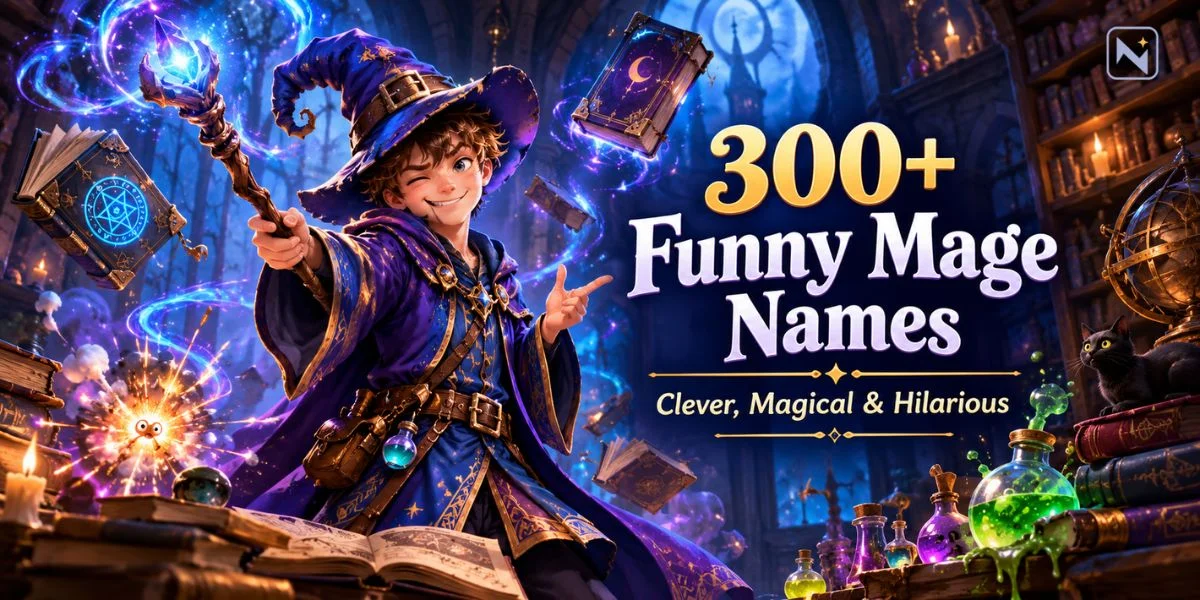 300+ Funny Mage Names