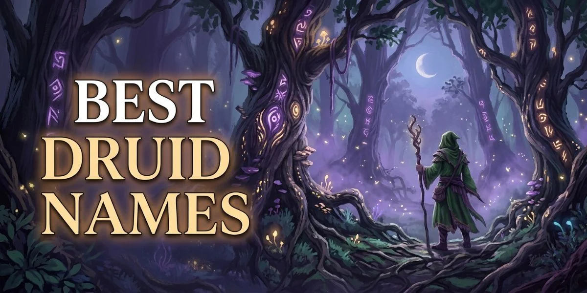 Best Druid Names