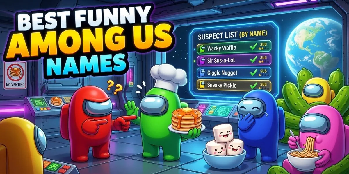 Best funny Among Us names