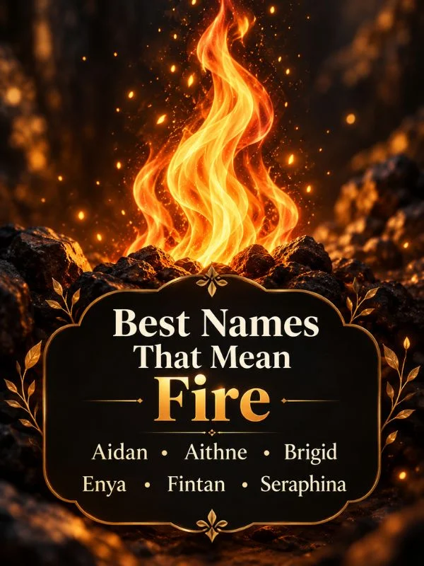 Best Names That Mean Fire