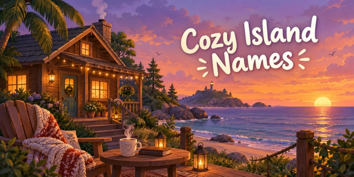 Cozy Animal Crossing Island Names