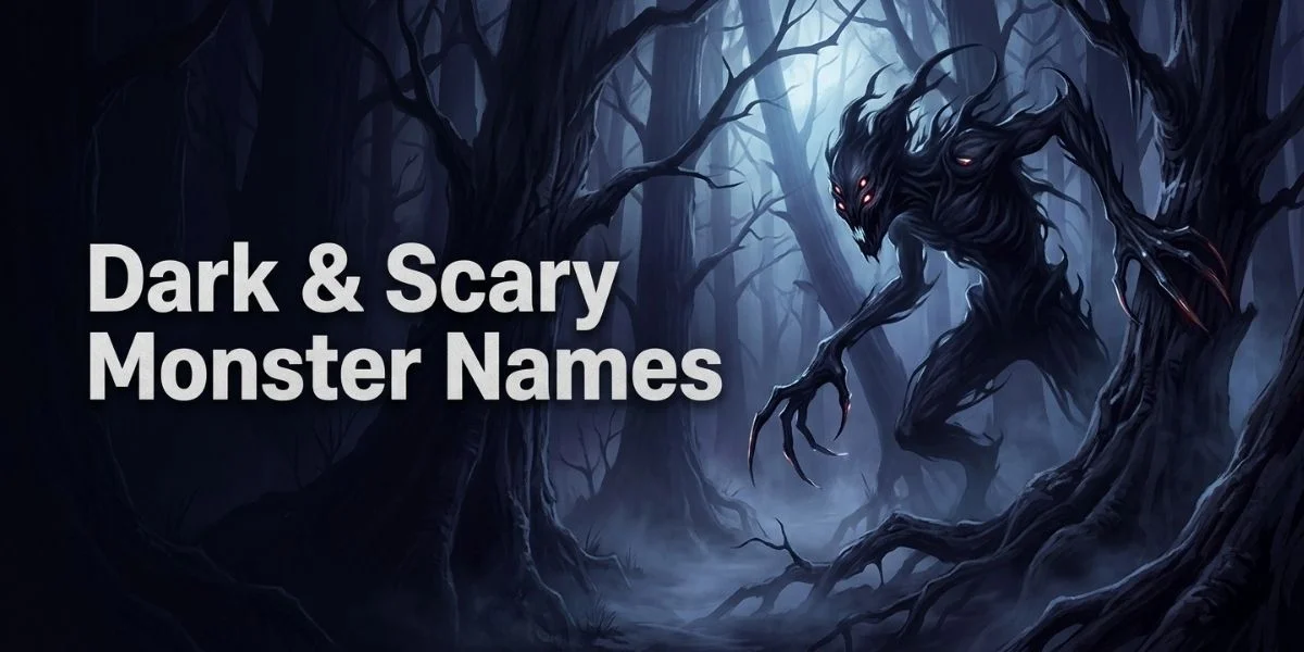 Dark Monster Names