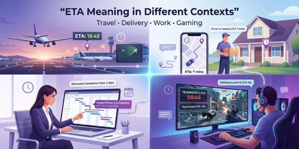 ETA Meaning in Different Contexts