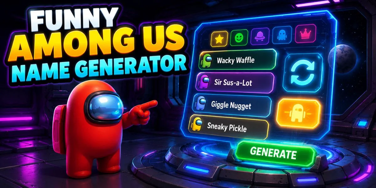 Funny Among Us Names Generator