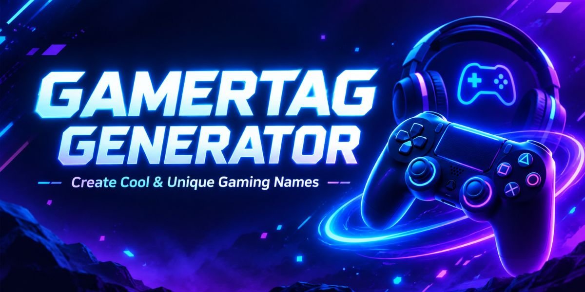 Gamertag Generator - create cool and unique gaming names