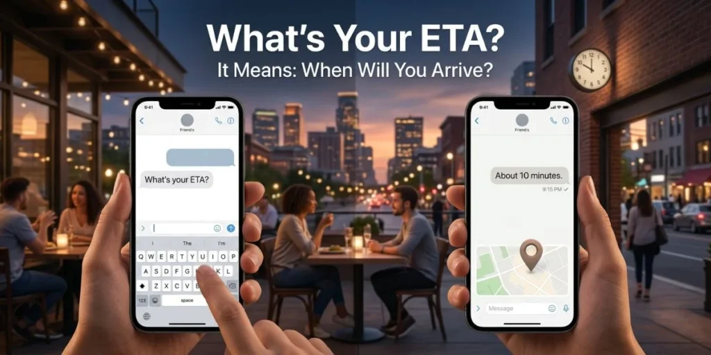 How Is ETA Used in Texting and Chat