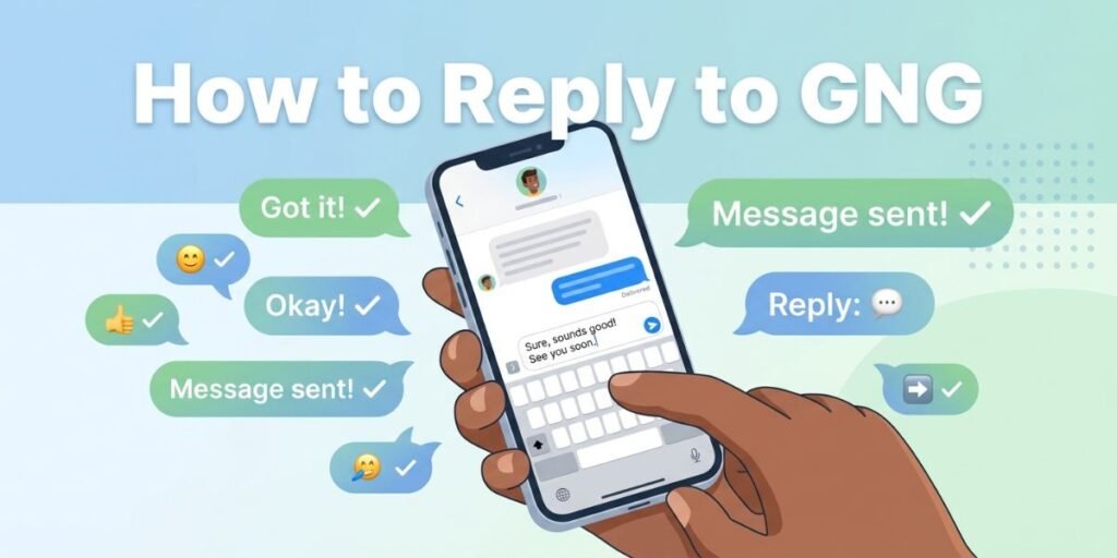 How to Reply When Someone Says GNG