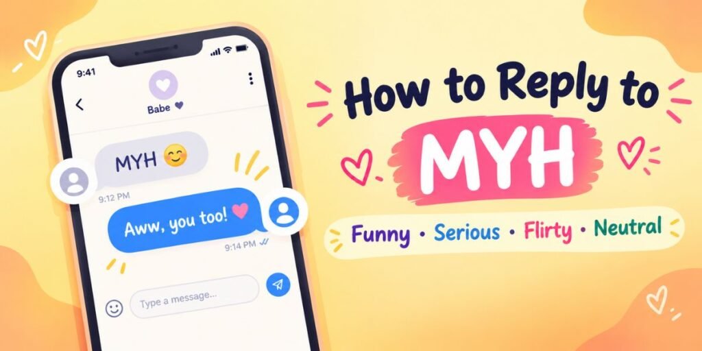 How to Reply When Someone Says MYH