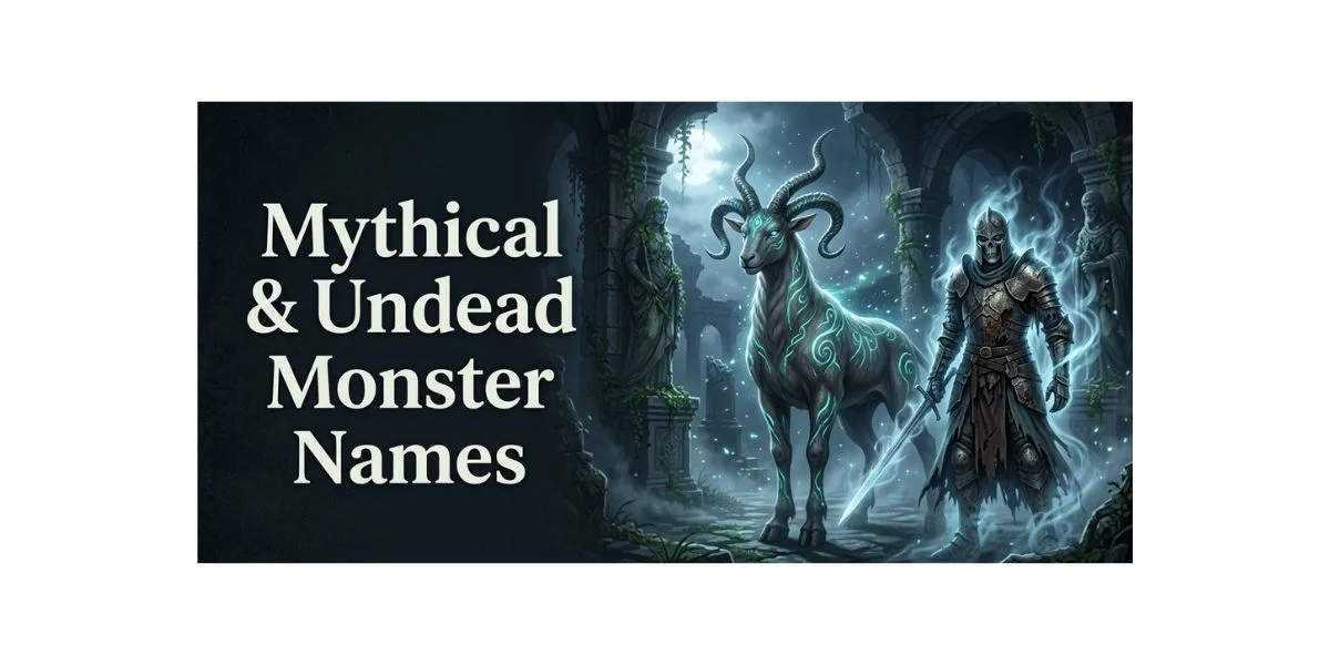 Mythical Monster Names