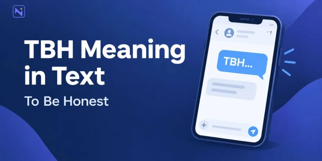 TBH Mean in Text