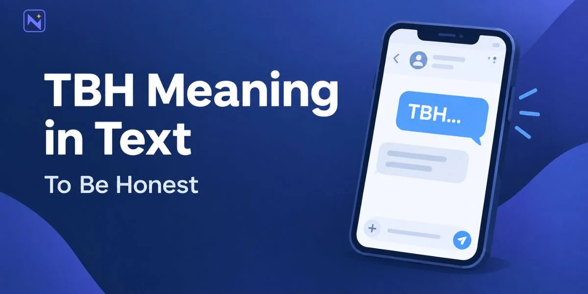 TBH Mean in Text