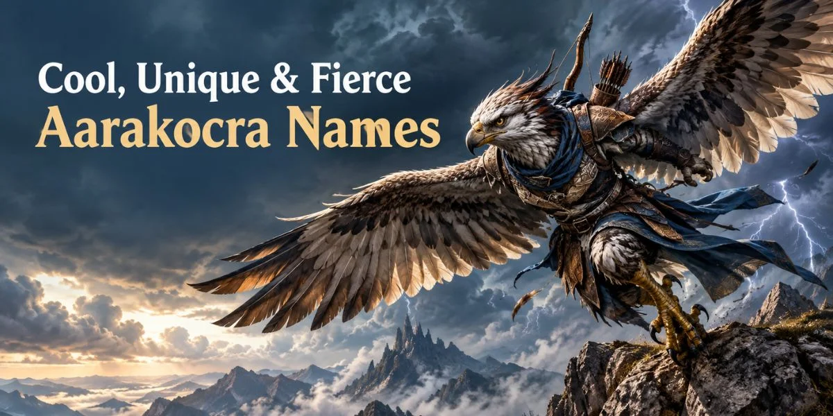 Unique Aarakocra names for D&D characters