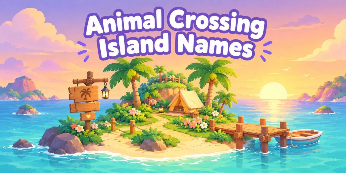 What Are Animal Crossing Island Names