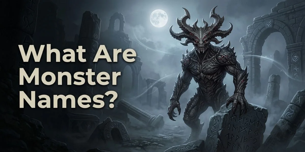What Are Monster Names