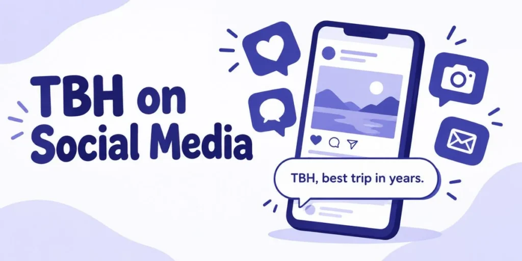 What Does TBH Mean on Social Media
